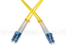 Patchcord światłowodowy LC/UPC-LC/UPC, SM, 9/125, dupleks, włókno G652D, 3 m