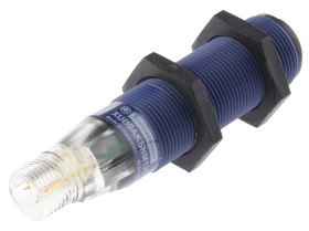 Czujniki fotoelektryczne cylindryczny Telemecanique Sensors zakres 15 m Podczerwień