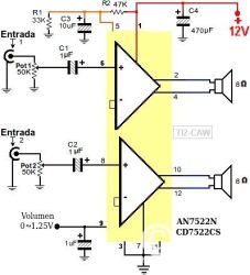 AN7522 (=UTC7522) UKŁAD SCALONY