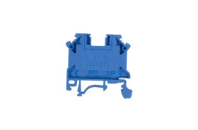 Złączka szynowa 2-przewodowa 2,5mm2 niebieska NOWA ZSG 1-2.5Nn 11221313