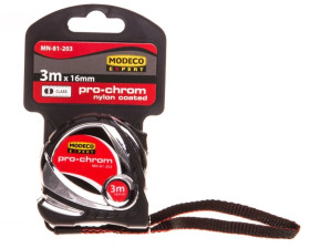 MIARA ZWIJANA 3m/16mm PRO-CHROM I CLASS MN-81-203