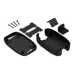 Obudowa ogólnego użytku ABS szerokość zew. 70mm długość zew. 110mm wys. zew. 33mm RS PRO Czarny