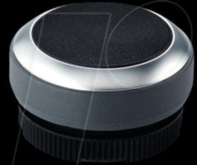 1.30.270.001/0108 FS+ 22 - push-button - round, silver/black