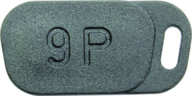 Cover cap for D-Sub plug, housing size 1 (DE), 9 pole, 09670090611