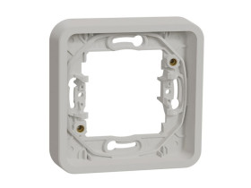 MUREVA STYL Podstawa podtynkowa 1 pojedyncza IP55 biały MUR39107 SCHNEIDER ELECTRIC