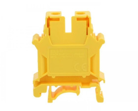 Złączka szynowa 1-torowa ZJU2-16/YL 16mm2 żółta R34RR-07010000615