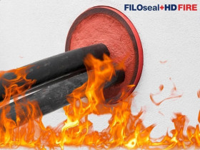 FiloSeal + HD 160 FIRE - zestaw ogniochronny do uszczelniania przepustów śr. max 160mm