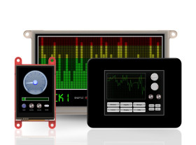 Kolorowy wyświetlacz LCD 4.3cal TFT 480 x 272pikseli Tak 4D Systems