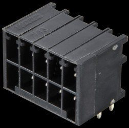 713-1425 MINI HD pin header, angled, 2x5-pin, RM 3.5