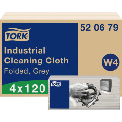 Tork 520679 Cleaning Tissue 1-Ply Soft Flexible Strong Low-Waste