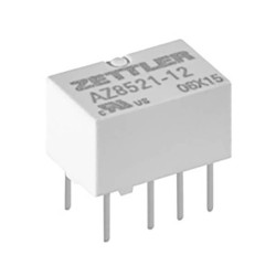 Zettler Electronics AZ8521S-24TR SMD Relay 24V DC 2A 2 Changeovers 1pc