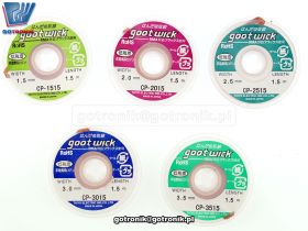 Plecionka do odsysania cyny Gootwick zestaw