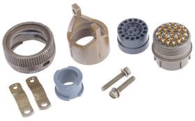 Złącze 26-pinowe Męski ITT Cannon Męski Montaż na kablu rozmiar 16