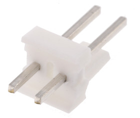 Złącze szpilkowe 2-pinowe raster: 2.54mm -rzędowe TE Connectivity Przewlekany 5.0A 250.0 V.