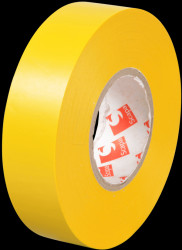 VDE insulating tape, 25 m, width: 19 mm, yellow
