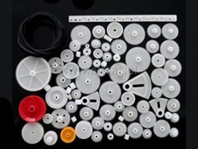 Zestaw modelarski kół zębatych 81szt