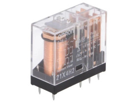 Przekaźnik: elektromagnetyczny DPDT Ucewki: 230VAC 5A/250VAC G2R-2 230VAC
