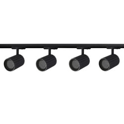 Zestaw oświetlenia szynowego Tokio SET 1F czarny 4xGU10 Light Prestige