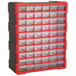 Sealey APDC60R Cabinet Box 60 Drawer - Red/Black