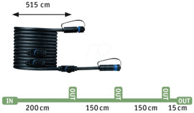 94596 Outdoor Plug &amp; Shine Cable IP68 5m