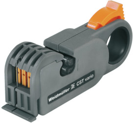 Stripping tool for coaxial cable, data cable, cable Ø 2.5-8 mm, L 116 mm, 76 g, 9005700000