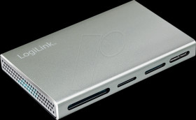 CR0048 Card reader, external, USB 3.2 Gen1, microSD, SD, M2