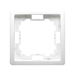 BASIC biały BMR1/11 Ramka 1-kr. KONTAKT