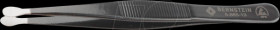 5-865-13 SMD tweezers, spoon, flat, round, 120 mm, ESD