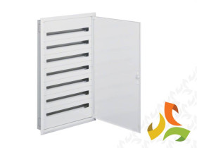 Rozdzielnica podtynkowa 252 modułowa 7x36M drzwi metal IP30 FW2 FW736FT HAGER