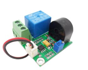 Moduł wykrywający przepływ prądu zmiennego zabezpieczenie nadprądowe 20A z przekaźnikiem