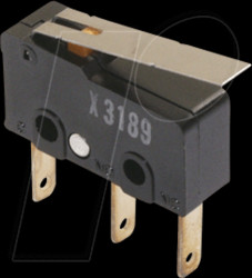 SS-5GL Micro Switch, 1x NO, Flat Lever