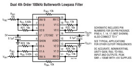 Very Low Noise, Low Distortion Active RC Quad Universal Filter
