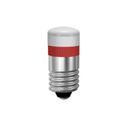 Signal Construct MWKE2204 Multi-Look LED Bulb Red E10 24V Homogeneous Beam
