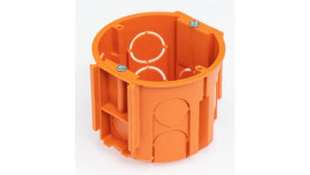 Puszka Podtynkowa Łączeniowa Z Wkrętami 60Mm Fi 68Mm A.0082
