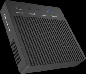 IB-4013MCL-C4 Copy/dock station 4x M.2 NVMe SSD USB 40 Gbps