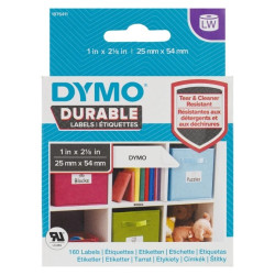 Etykiety odporne DYMO białe 25x54mm 1rolka x 160 etykiet