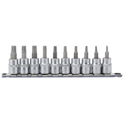 Draper Expert 16309 3/8&quot; Sq. Dr. 48mm Long TX-STAR&#xAE; Socket Bit Set (10 Piece)