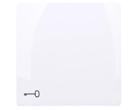 Simon Basic Klawisz pojedynczy z symbolem klucza biały BMKWK1/11