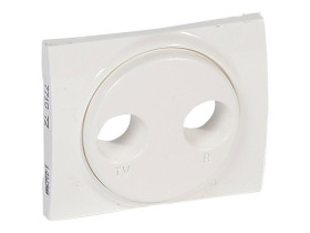 SISTENA LIFE Plakietka Arctic do gniazd tv-rd 771072 LEGRAND