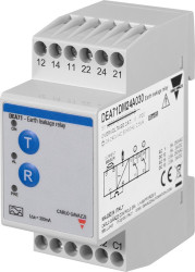 Przekaźnik monitorujący, styki SPDT, 1/3-fazowy