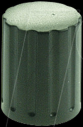 861036 Knob for 6mm shaft flattened