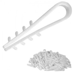 Trytyt Uchwyt wbijany do mocowania przewodów okrągłych UWO-6 100szt