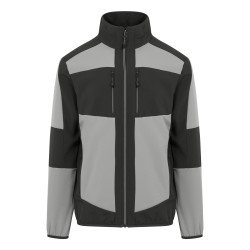 Kurtka typu softshell, TRA753, rodzaj Unisex, XXL, Szary