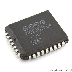 NQ28C256A-200 256Kbit EEPROM SMD-PLCC32 SEEQ