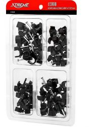 Uchwyt kabla zestaw czarny 6,7,8,9mm