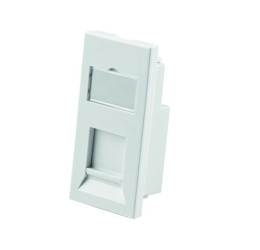 Płytka czołowa, RJ45, Biały