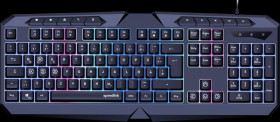 SL-670004-BK Gaming keyboard, USB, RGB