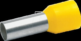 47822 Bootlace ferrule, 25.0 mm², yellow