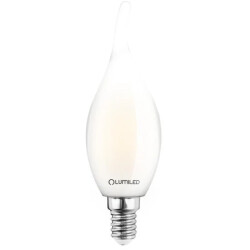 Żarówka LED LUMILED E14 Świeczka BA35 2,2W 470lm zamiennik 40W 4000K Neutralna 360 Filament Klasa A 3 Lata Gwarancji