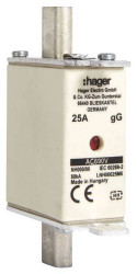 Hager LNH00025M6 Bezpiecznik NH 25 A 3 szt.